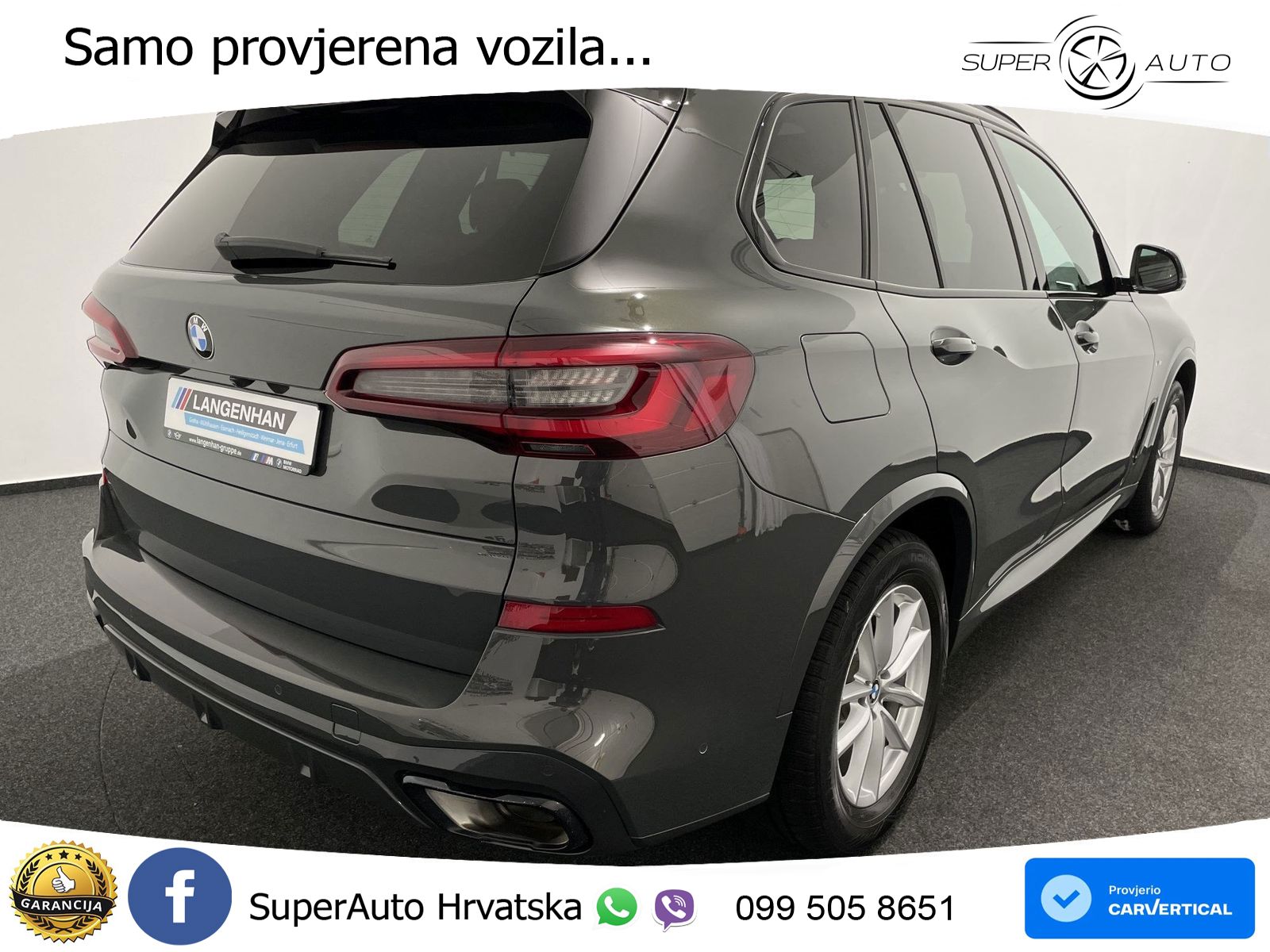 BMW X5 30d (286 KS) xDrive Steptronic M Sport ACC+HEAD+GR SJED+360+PANO