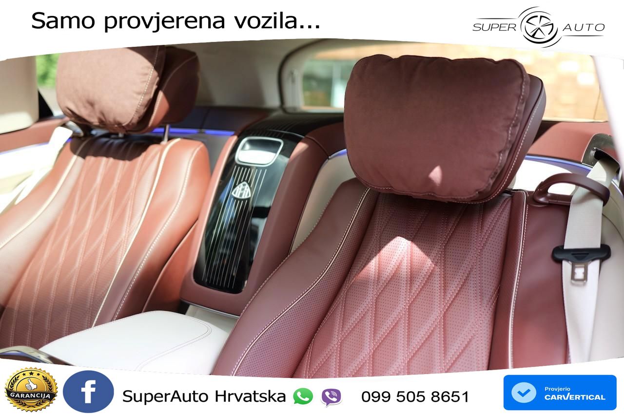 Mercedes Maybach GLS 600 V8 (557 KS) EQ Boost 4MATIC 9G-TRONIC ACC+HEAD+4xGR SJED+360+PANO