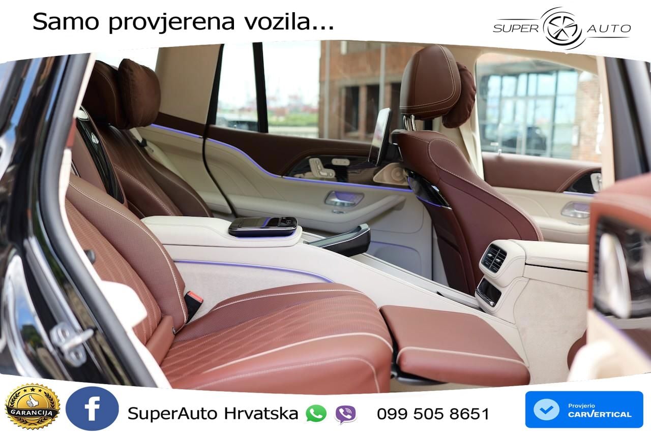 Mercedes Maybach GLS 600 V8 (557 KS) EQ Boost 4MATIC 9G-TRONIC ACC+HEAD+4xGR SJED+360+PANO