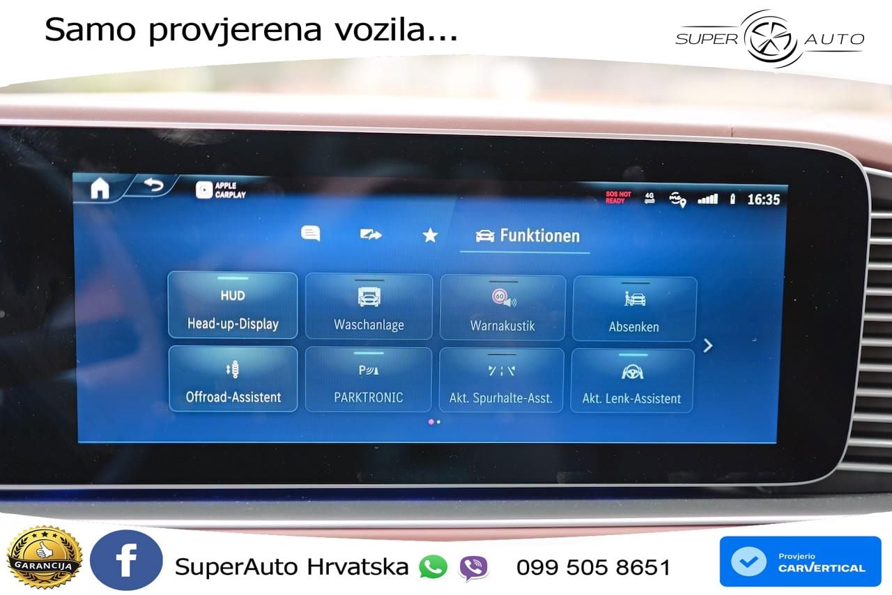 Mercedes Maybach GLS 600 V8 (557 KS) EQ Boost 4MATIC 9G-TRONIC ACC+HEAD+4xGR SJED+360+PANO