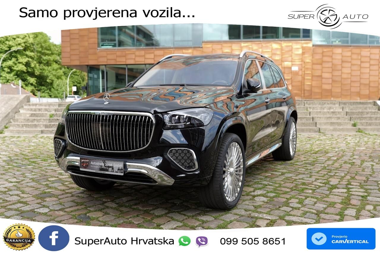 Mercedes Maybach GLS 600 V8 (557 KS) EQ Boost 4MATIC 9G-TRONIC ACC+HEAD+4xGR SJED+360+PANO