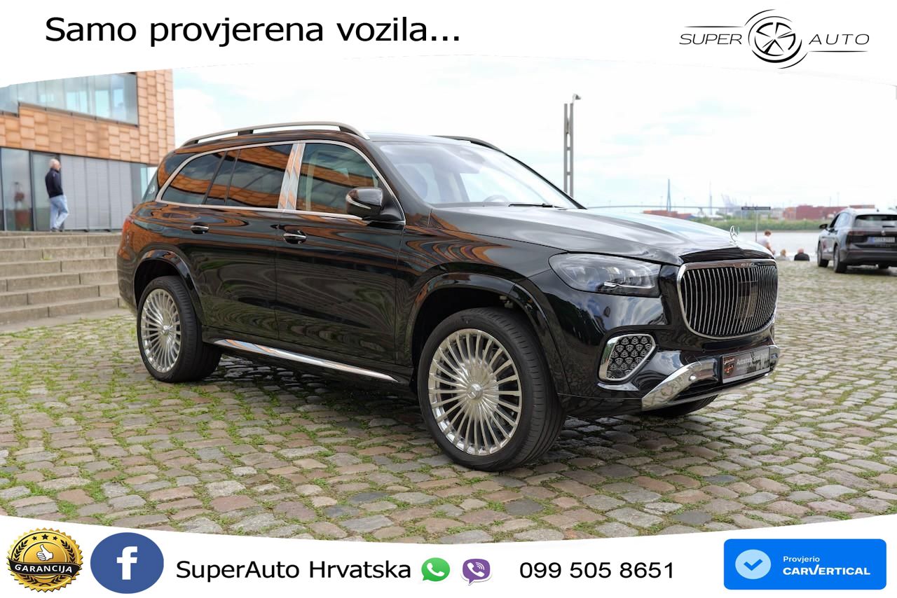Mercedes Maybach GLS 600 V8 (557 KS) EQ Boost 4MATIC 9G-TRONIC ACC+HEAD+4xGR SJED+360+PANO