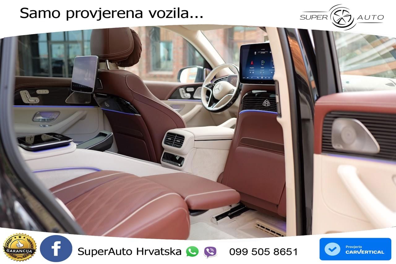 Mercedes Maybach GLS 600 V8 (557 KS) EQ Boost 4MATIC 9G-TRONIC ACC+HEAD+4xGR SJED+360+PANO