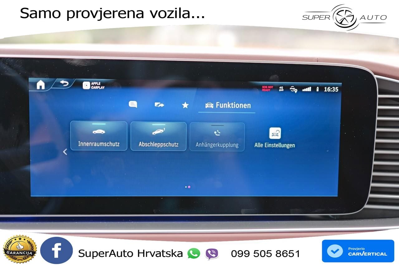 Mercedes Maybach GLS 600 V8 (557 KS) EQ Boost 4MATIC 9G-TRONIC ACC+HEAD+4xGR SJED+360+PANO