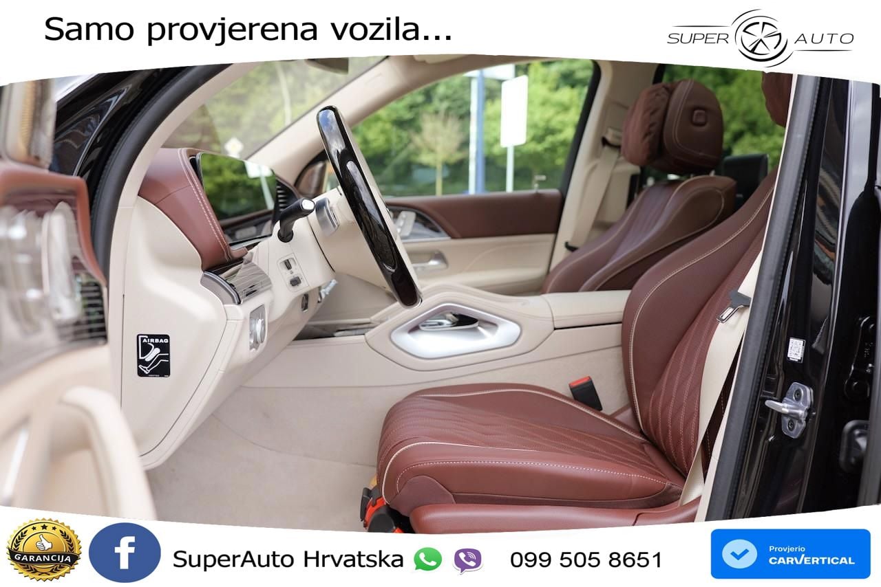 Mercedes Maybach GLS 600 V8 (557 KS) EQ Boost 4MATIC 9G-TRONIC ACC+HEAD+4xGR SJED+360+PANO