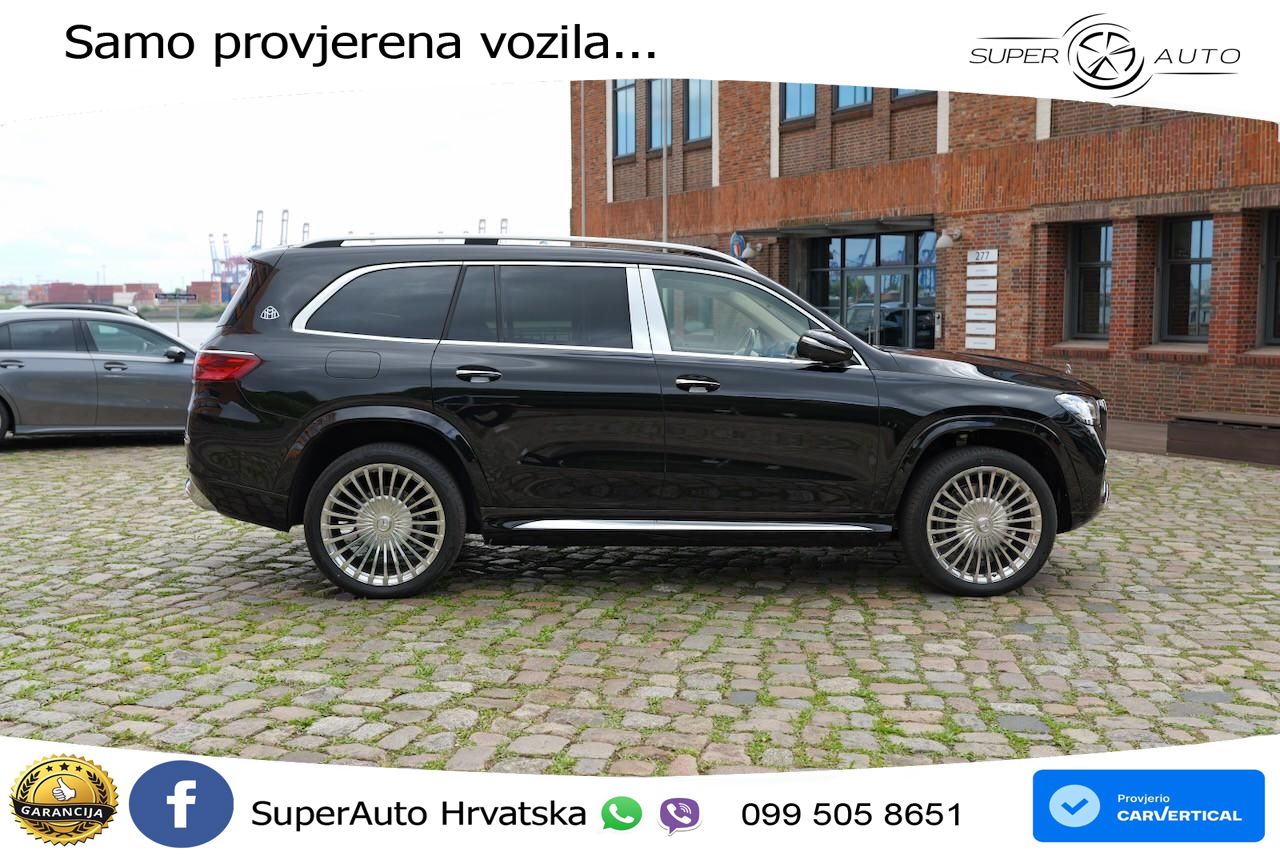 Mercedes Maybach GLS 600 V8 (557 KS) EQ Boost 4MATIC 9G-TRONIC ACC+HEAD+4xGR SJED+360+PANO