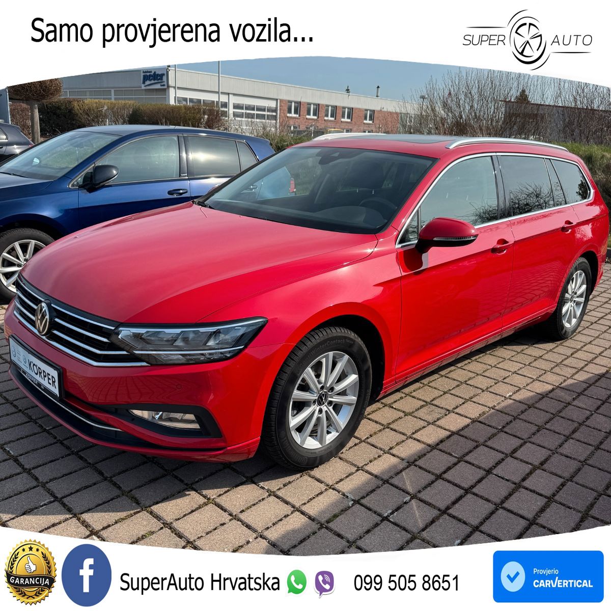 Volkswagen Passat Variant 2.0 TDI (150 KS) DSG Business LED+GR SJED+ACC