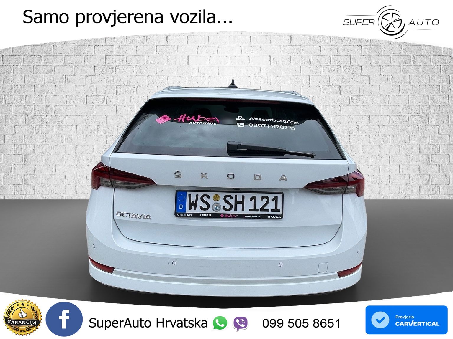 Škoda Octavia Combi 2.0 TDI (150 KS) DSG LED+GR SJED+ACC