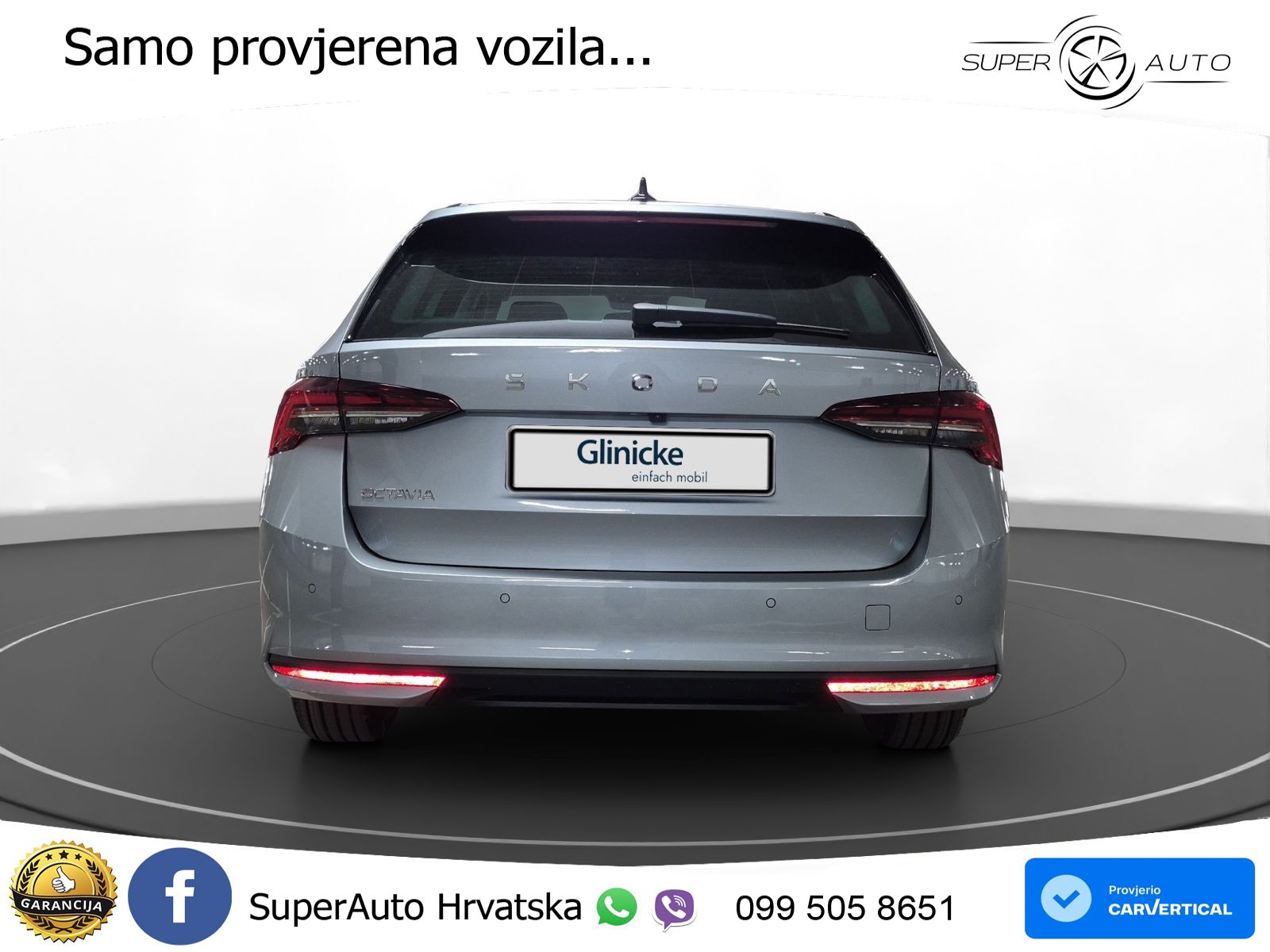 Škoda Octavia Combi 2.0 TDI (150 KS) DSG LED+GR SJED+ACC