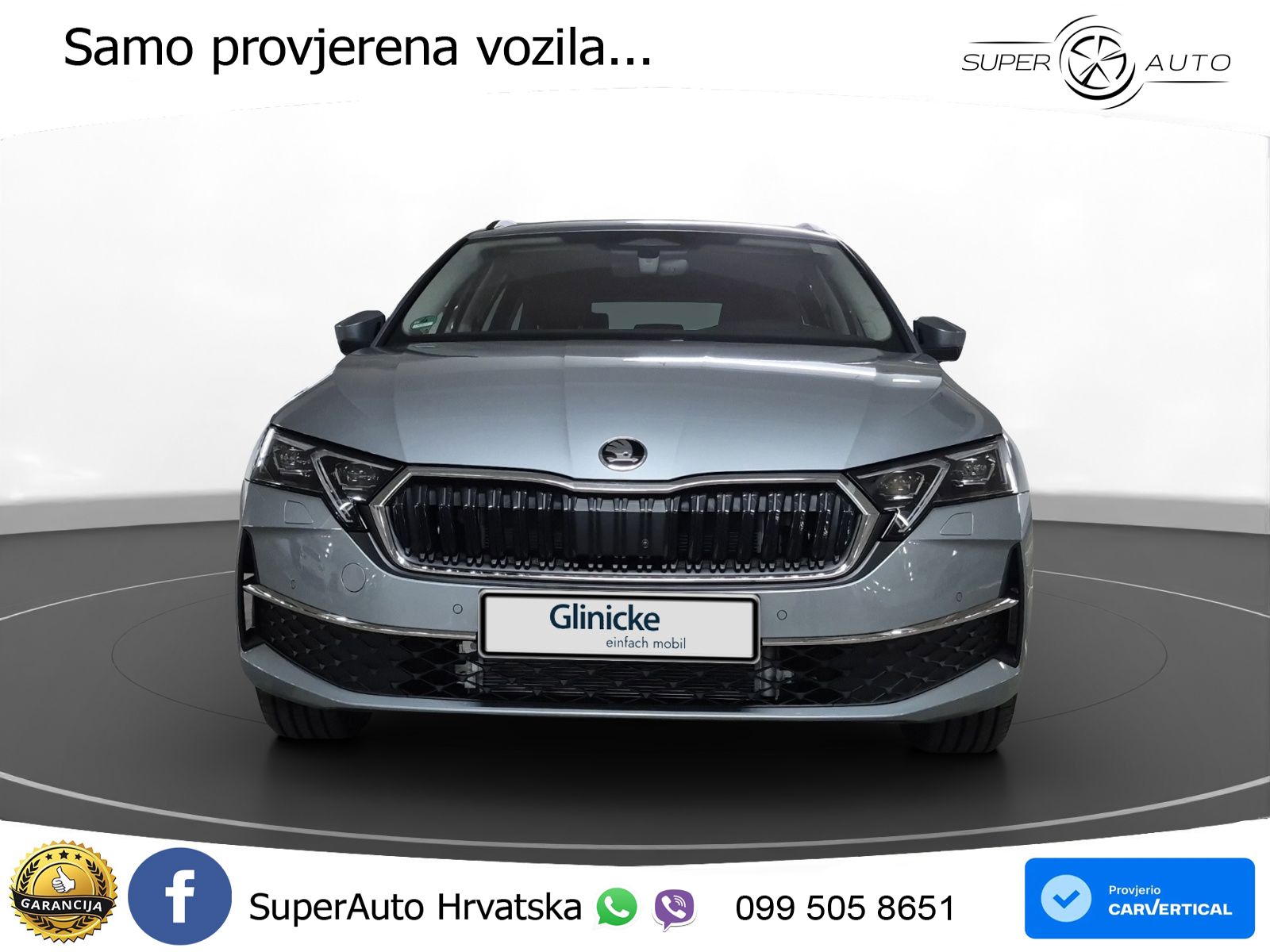 Škoda Octavia Combi 2.0 TDI (150 KS) DSG LED+GR SJED+ACC