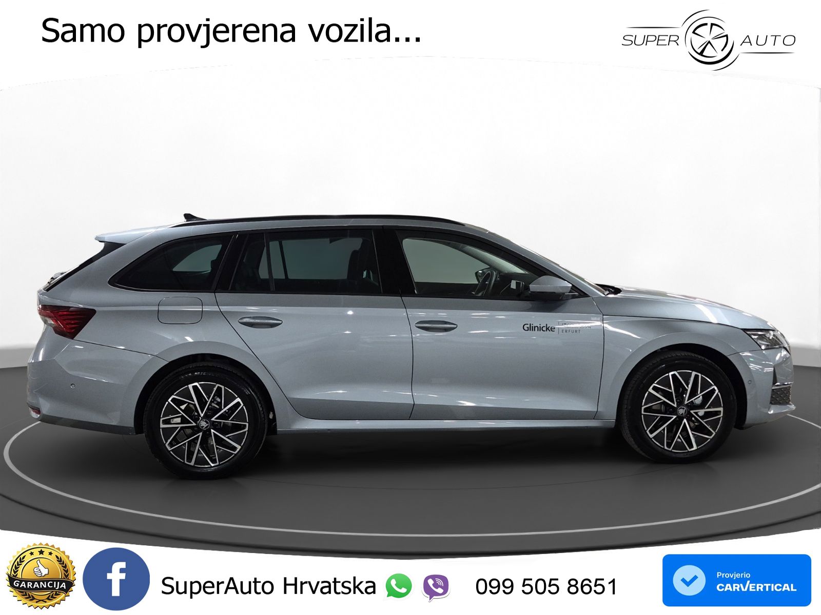 Škoda Octavia Combi 2.0 TDI (150 KS) DSG LED+GR SJED+ACC