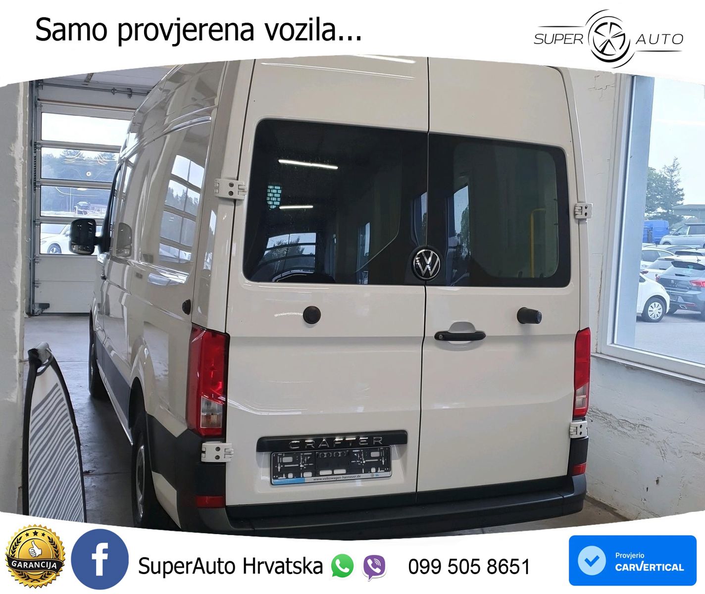 Volkswagen Crafter 35 L3 Hochdach FWD 3-SITZ WINTERP AHK-Vo 140 KS