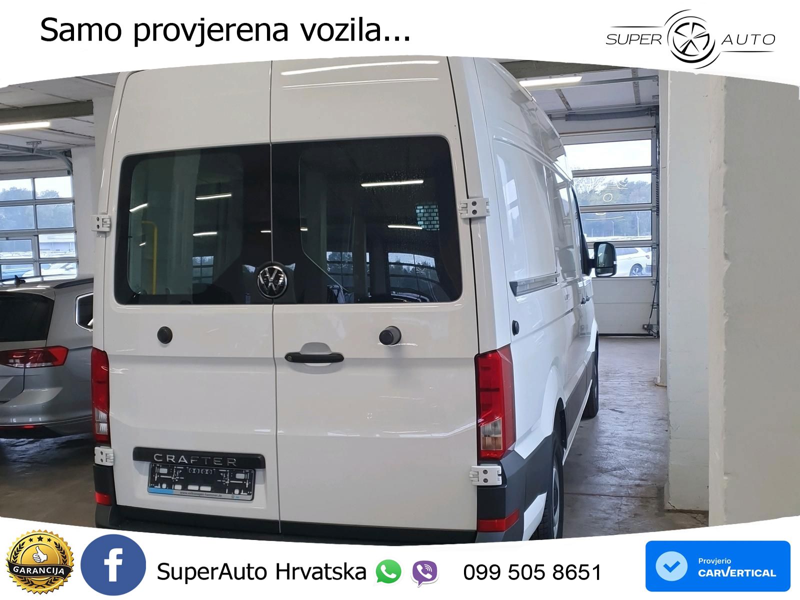 Volkswagen Crafter 35 L3 Hochdach FWD 3-SITZ WINTERP AHK-Vo 140 KS