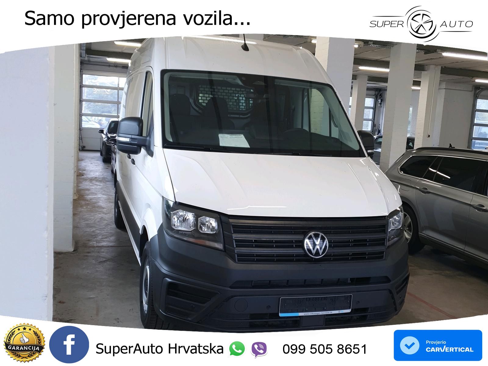 Volkswagen Crafter 35 L3 Hochdach FWD 3-SITZ WINTERP AHK-Vo 140 KS