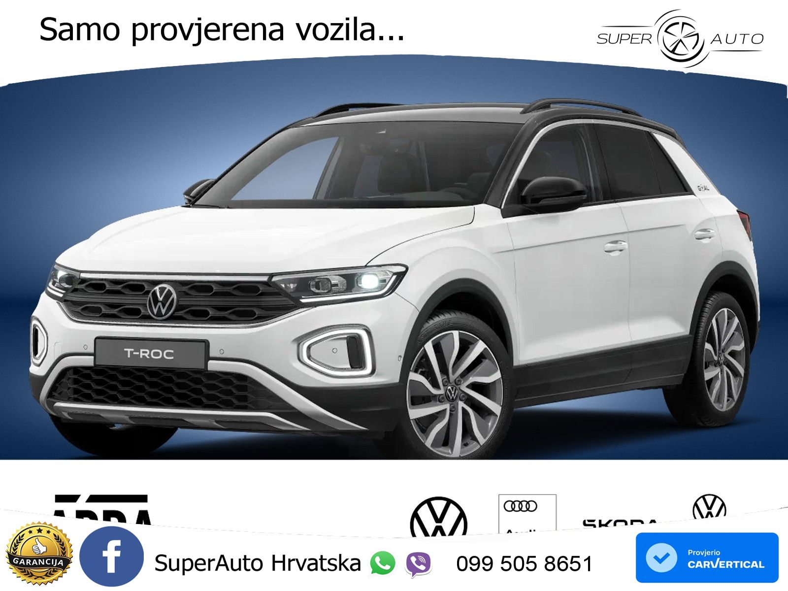 Volkswagen T-Roc I 2.0 TDI (150 KS) DSG LED+GR SJED+ACC