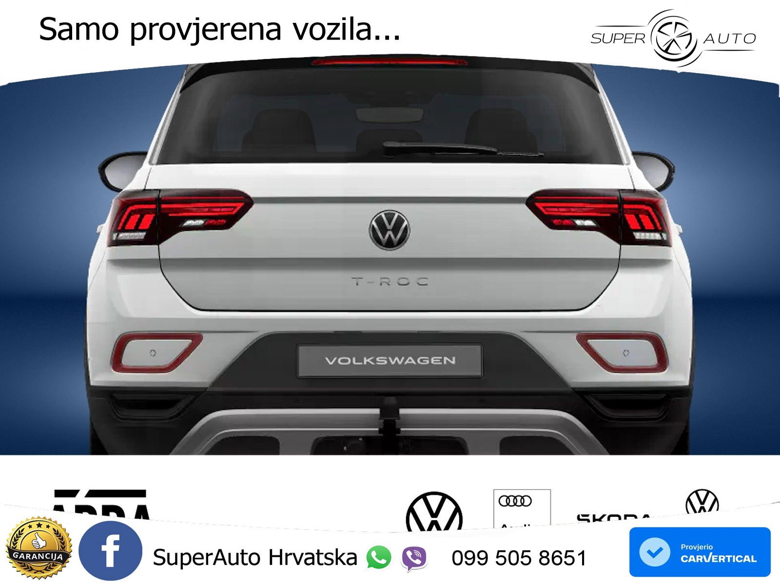 Volkswagen T-Roc I 2.0 TDI (150 KS) DSG LED+GR SJED+ACC