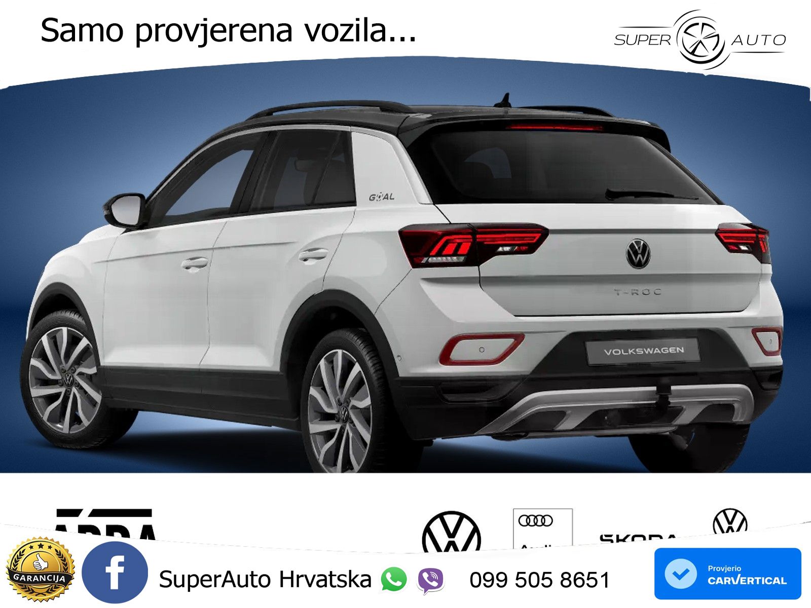 Volkswagen T-Roc I 2.0 TDI (150 KS) DSG LED+GR SJED+ACC