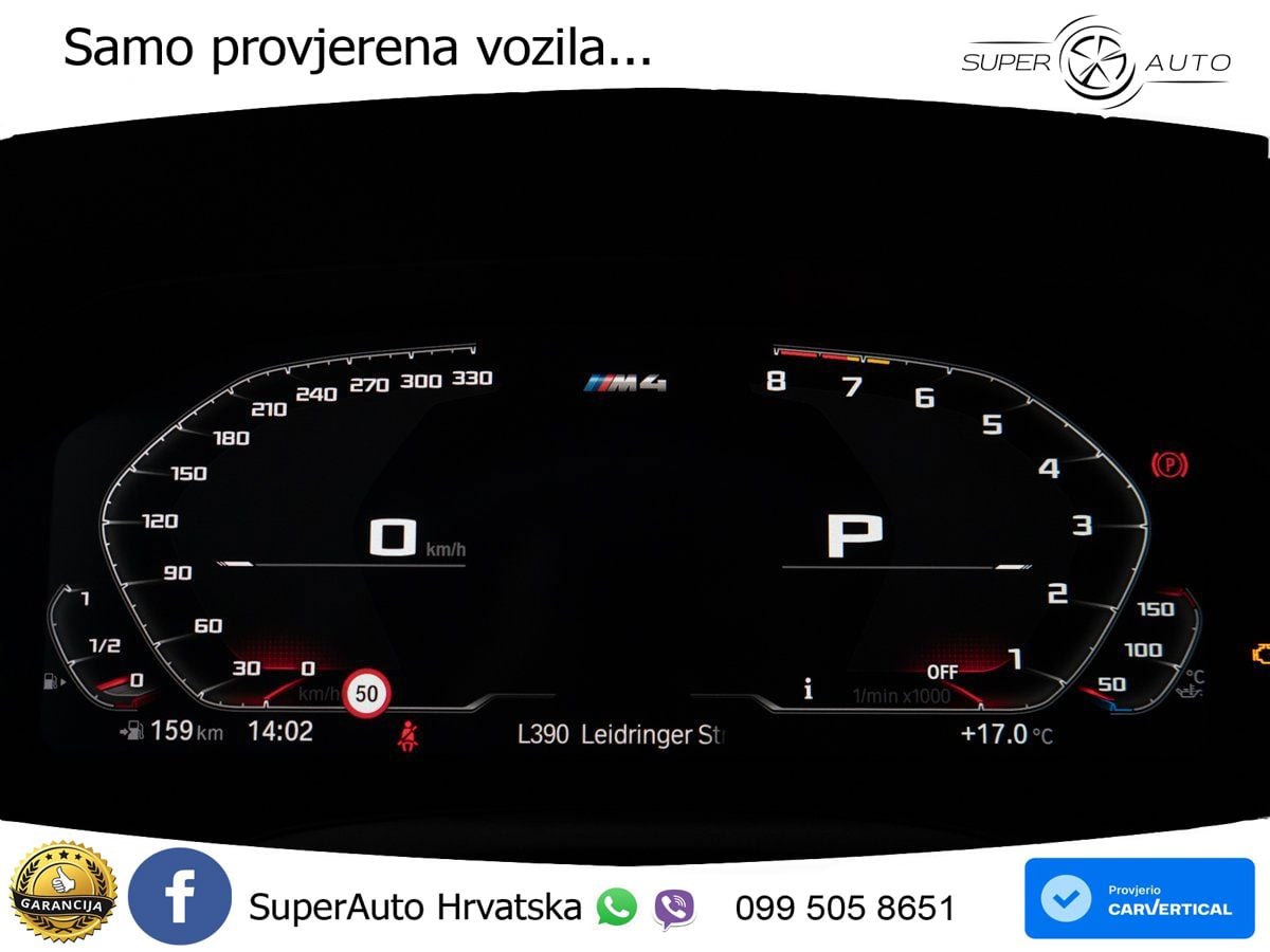 BMW M4 Competition 3.0 (510 KS) Steptronic