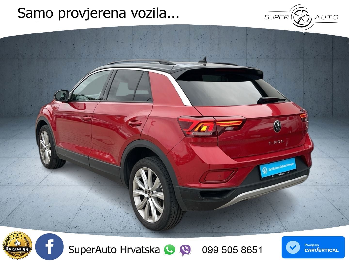 Volkswagen T-Roc 2.0 TDI (150 KS) DSG LED+GR SJED+ACC