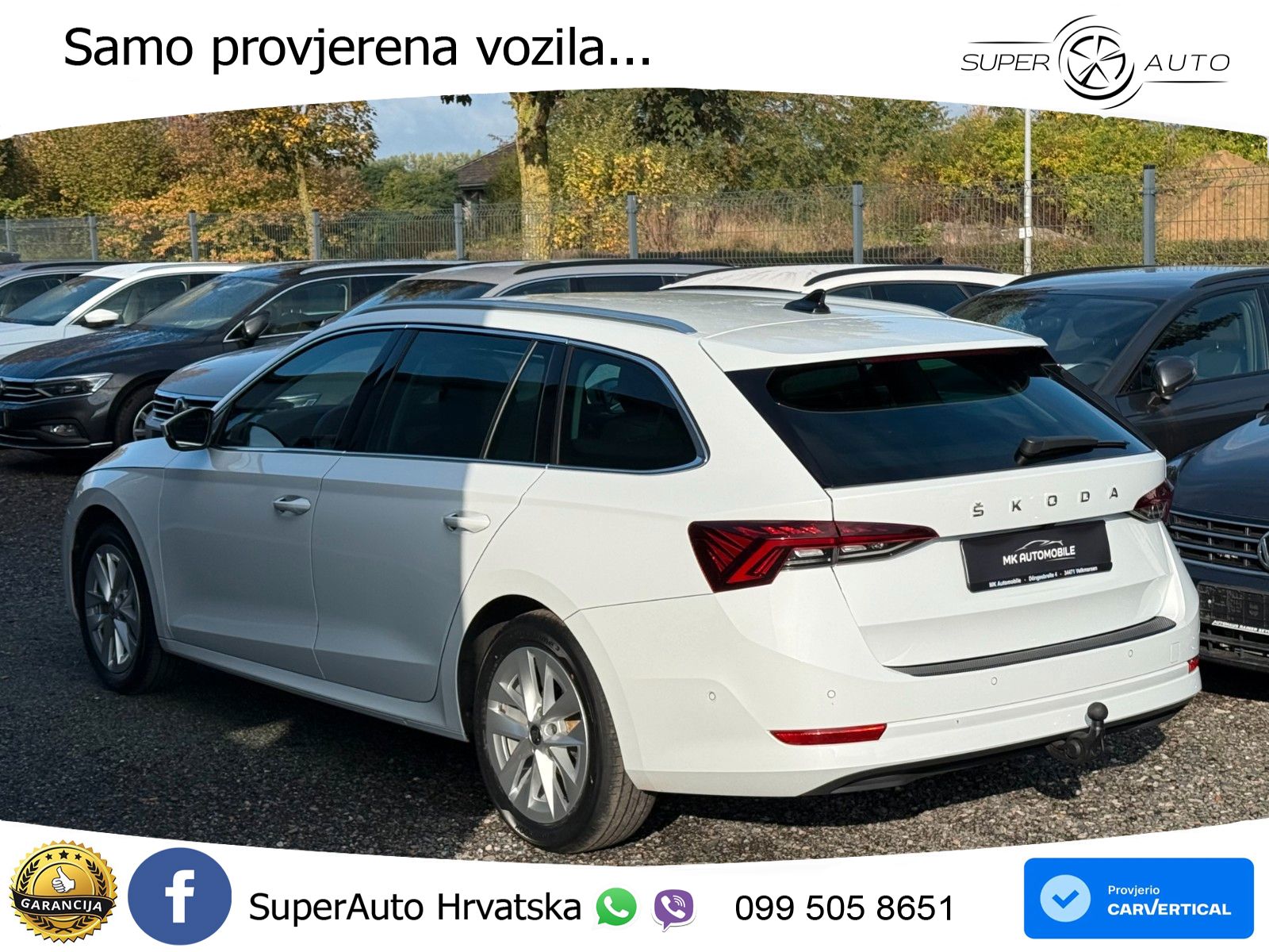 Škoda Octavia Combi 2.0 TDI (150 KS) DSG LED+GR SJED+ACC