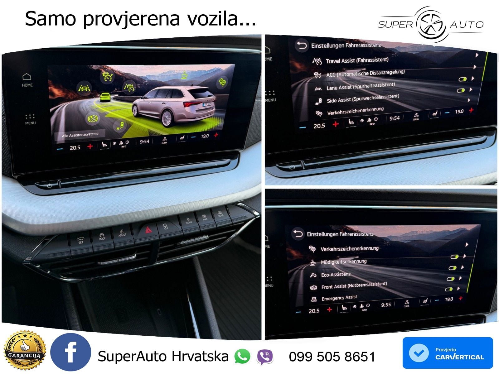 Škoda Octavia Combi 2.0 TDI (150 KS) DSG LED+GR SJED+ACC