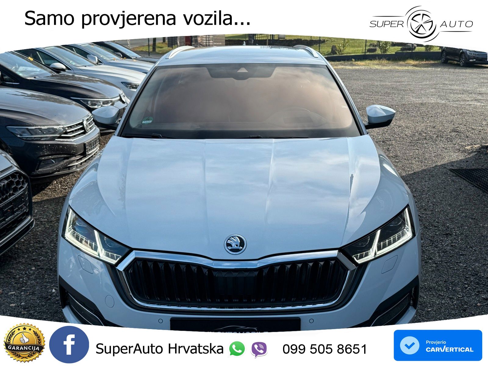 Škoda Octavia Combi 2.0 TDI (150 KS) DSG LED+GR SJED+ACC