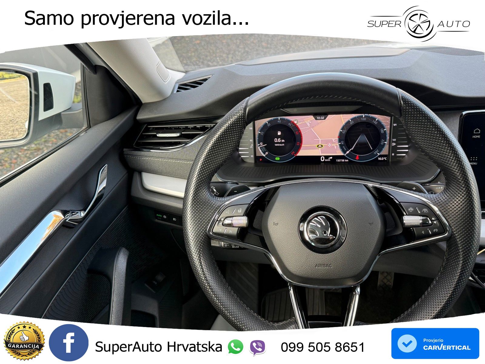 Škoda Octavia Combi 2.0 TDI (150 KS) DSG LED+GR SJED+ACC