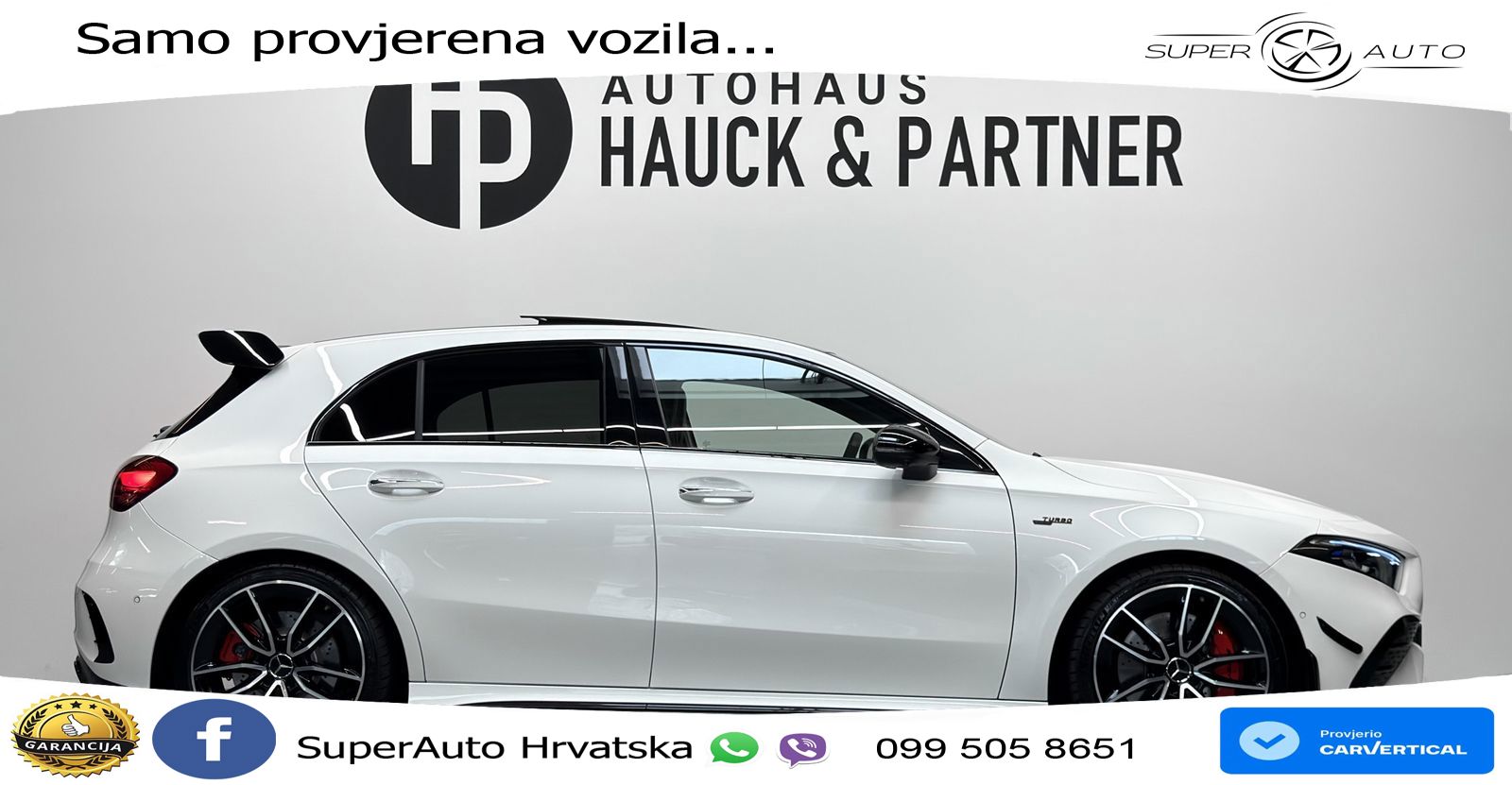 Mercedes-Benz AMG A 35 4MATIC AMG SPEEDSHIFT DCT ACC+GR SJED+360+PANO