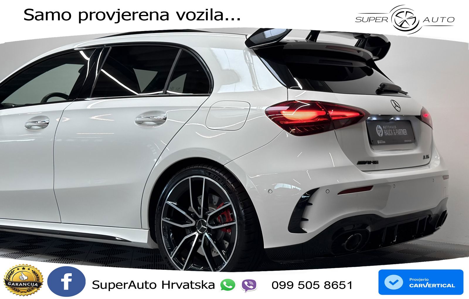 Mercedes-Benz AMG A 35 4MATIC AMG SPEEDSHIFT DCT ACC+GR SJED+360+PANO