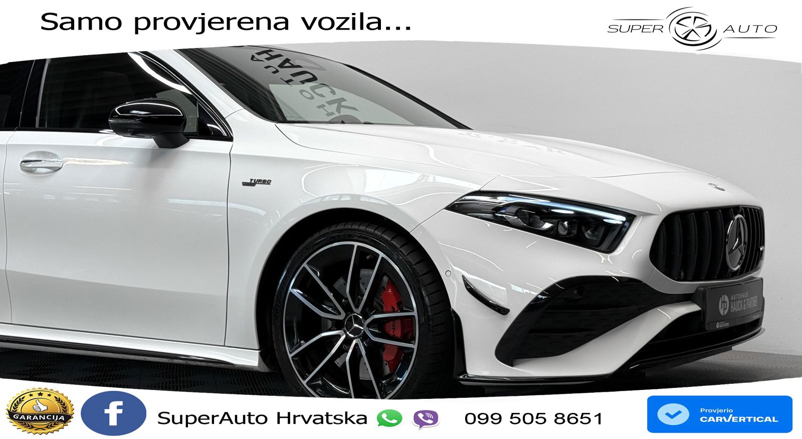 Mercedes-Benz AMG A 35 4MATIC AMG SPEEDSHIFT DCT ACC+GR SJED+360+PANO