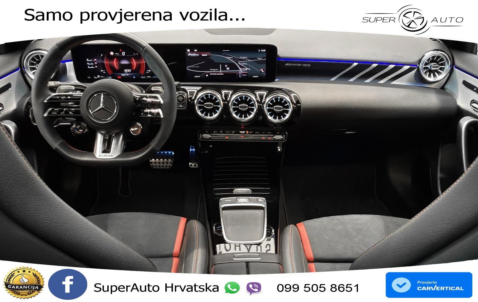 Mercedes-Benz AMG A 35 4MATIC AMG SPEEDSHIFT DCT ACC+GR SJED+360+PANO