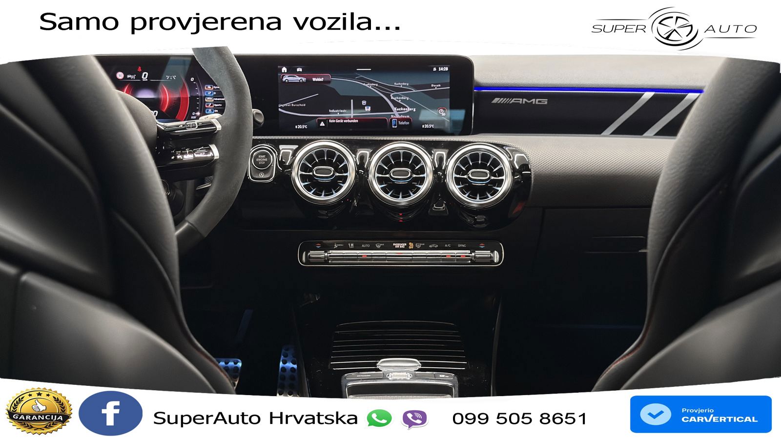 Mercedes-Benz AMG A 35 4MATIC AMG SPEEDSHIFT DCT ACC+GR SJED+360+PANO