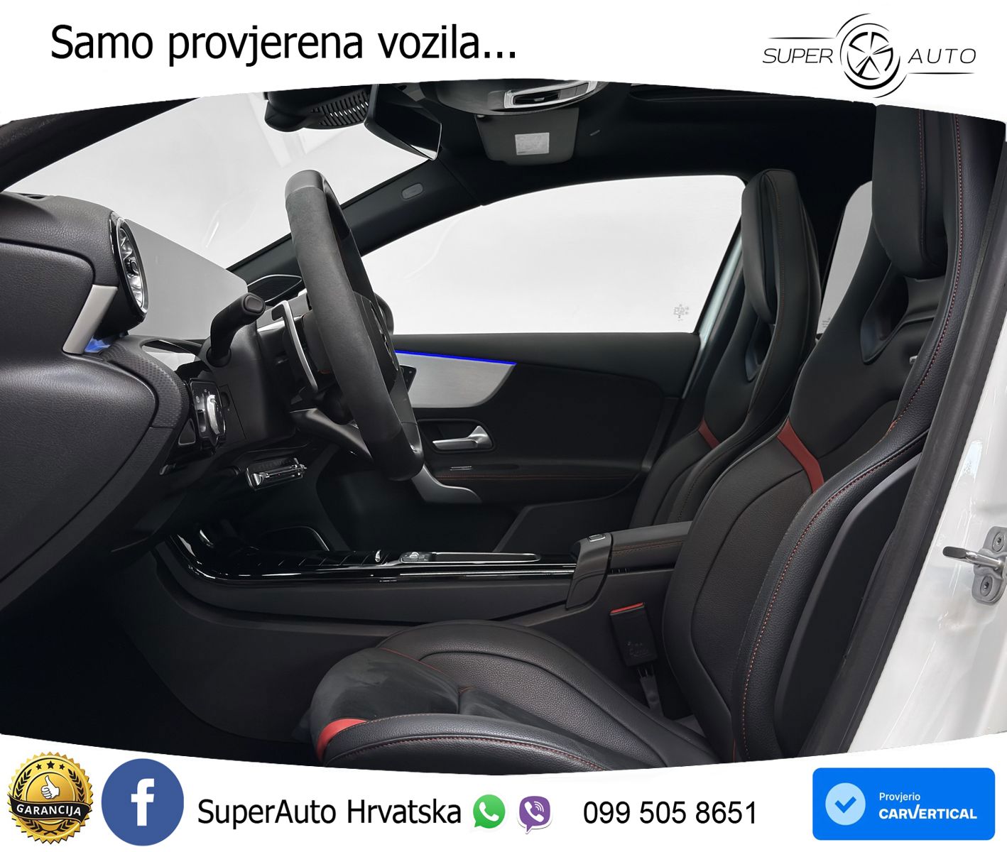 Mercedes-Benz AMG A 35 4MATIC AMG SPEEDSHIFT DCT ACC+GR SJED+360+PANO