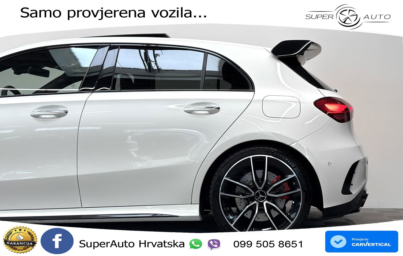 Mercedes-Benz AMG A 35 4MATIC AMG SPEEDSHIFT DCT ACC+GR SJED+360+PANO