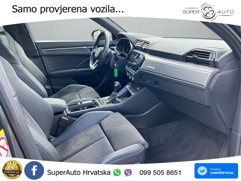 Audi Q3 40 TDI (200 KS) quattro S tronic S line LED+GR SJED+ACC