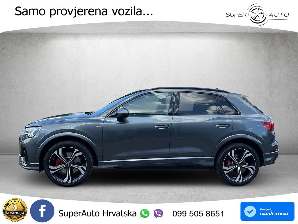 Audi Q3 40 TDI (200 KS) quattro S tronic S line LED+GR SJED+ACC