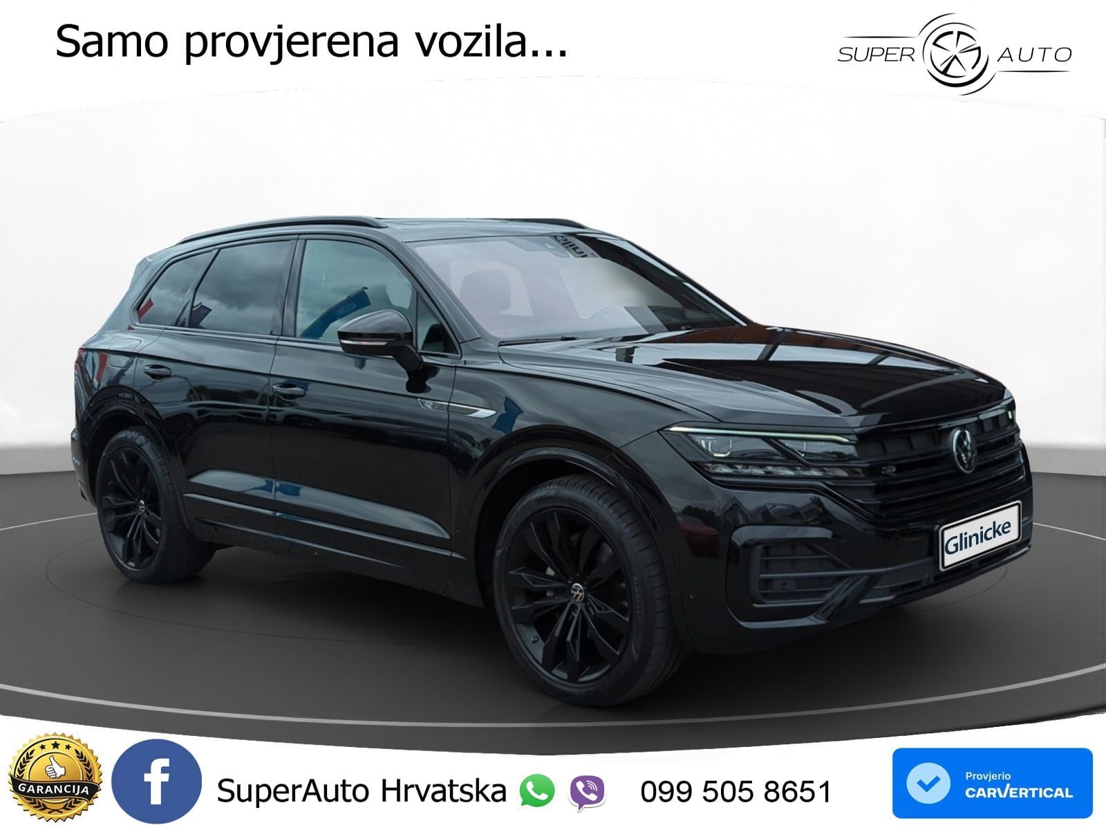 Volkswagen Touareg 3.0 V6 TDI (286 KS) 4MOTION Tiptronic R-Line ZRAČNI+ACC+GR SJED+KAM+PANO