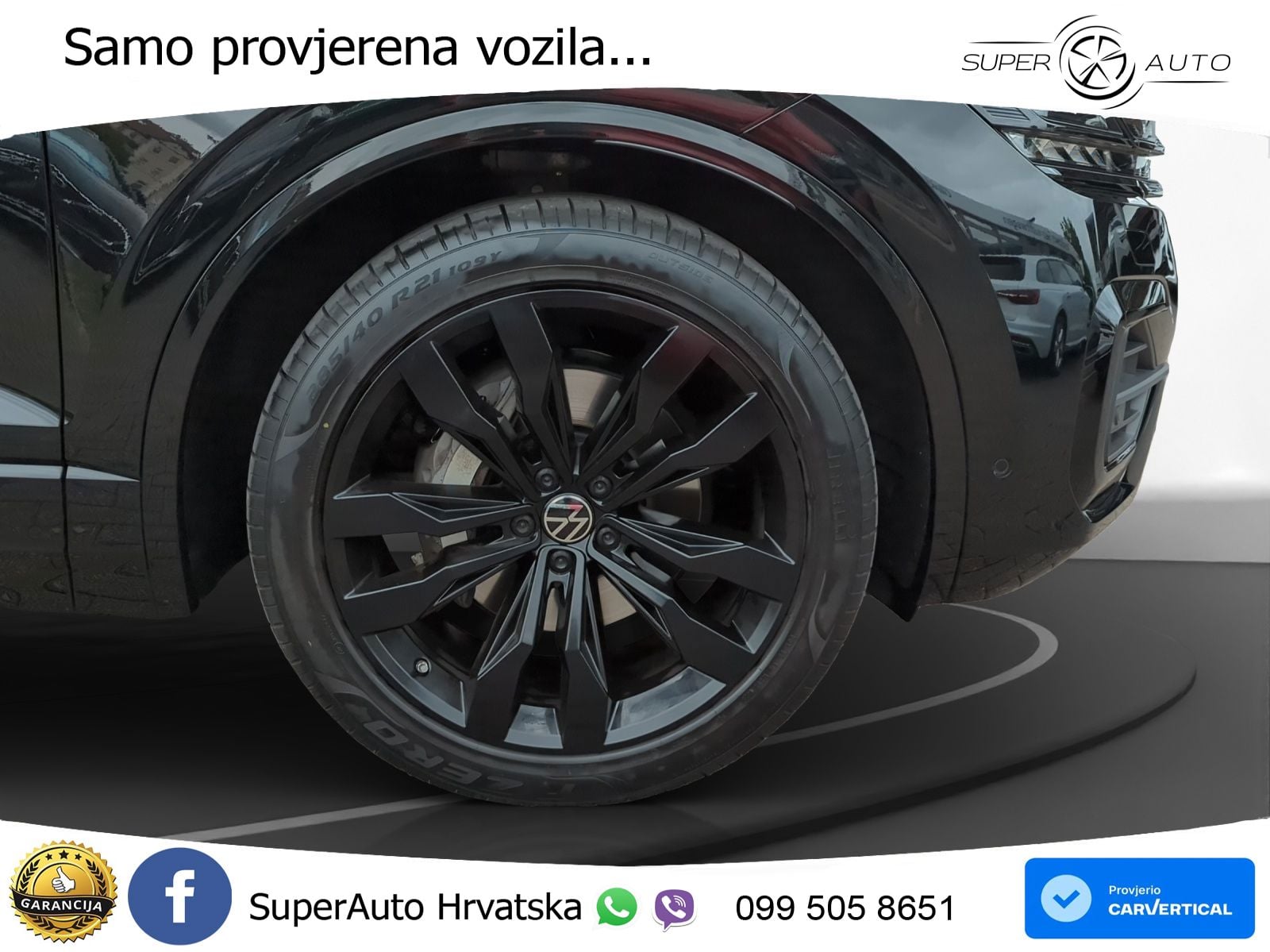 Volkswagen Touareg 3.0 V6 TDI (286 KS) 4MOTION Tiptronic R-Line ZRAČNI+ACC+GR SJED+KAM+PANO