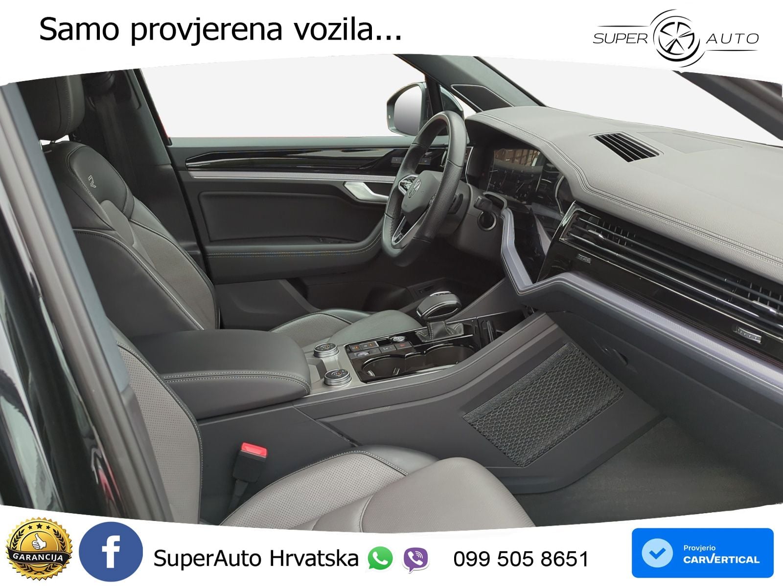 Volkswagen Touareg 3.0 V6 TDI (286 KS) 4MOTION Tiptronic R-Line ZRAČNI+ACC+GR SJED+KAM+PANO