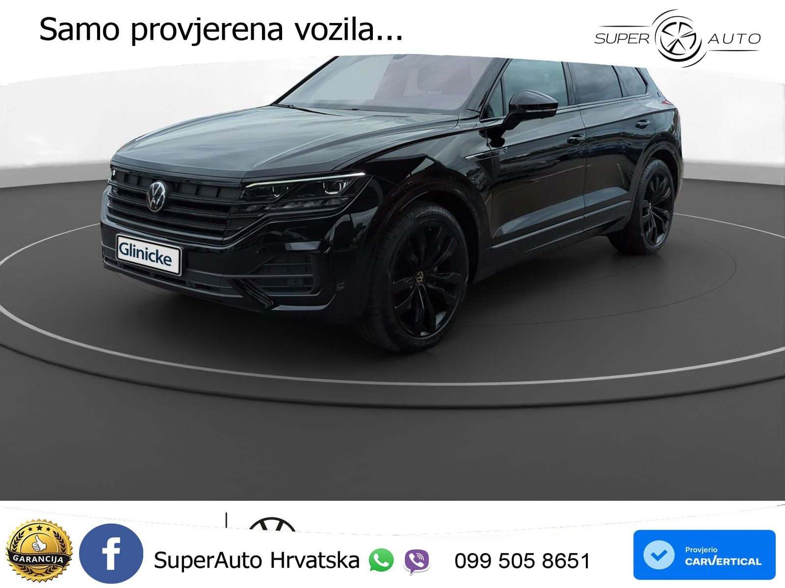Volkswagen Touareg 3.0 V6 TDI (286 KS) 4MOTION Tiptronic R-Line ZRAČNI+ACC+GR SJED+KAM+PANO