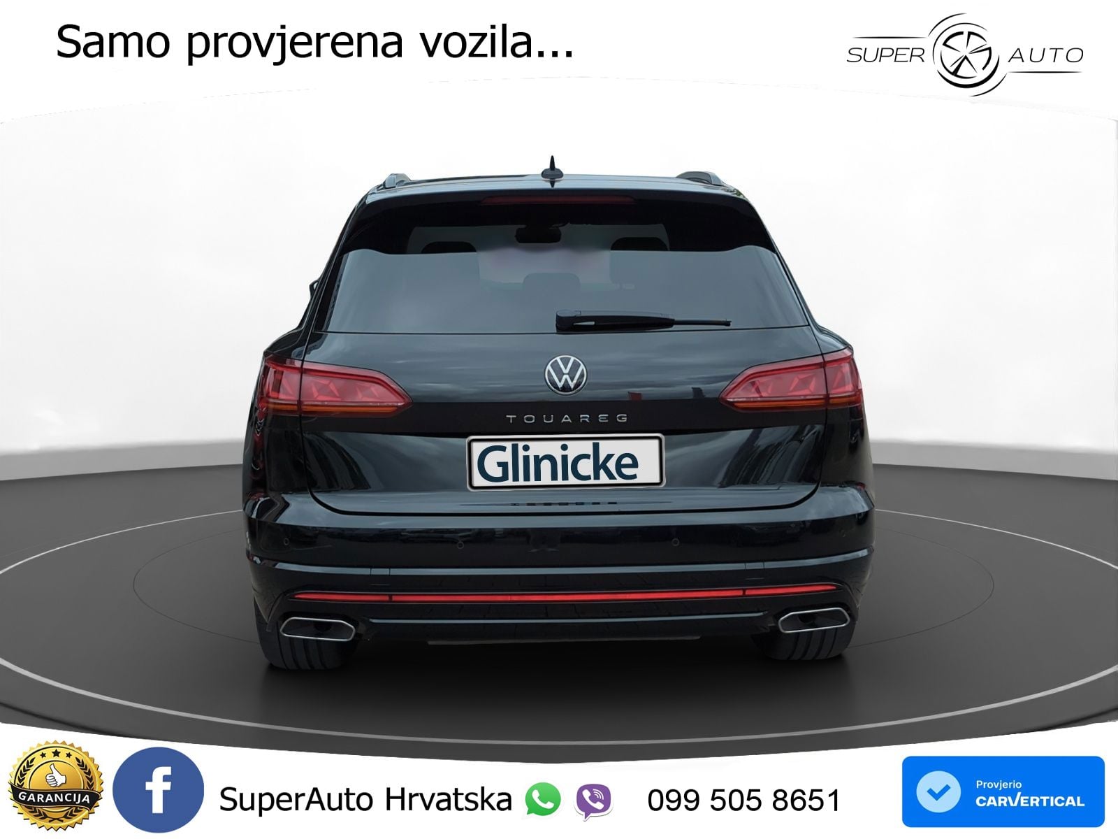 Volkswagen Touareg 3.0 V6 TDI (286 KS) 4MOTION Tiptronic R-Line ZRAČNI+ACC+GR SJED+KAM+PANO