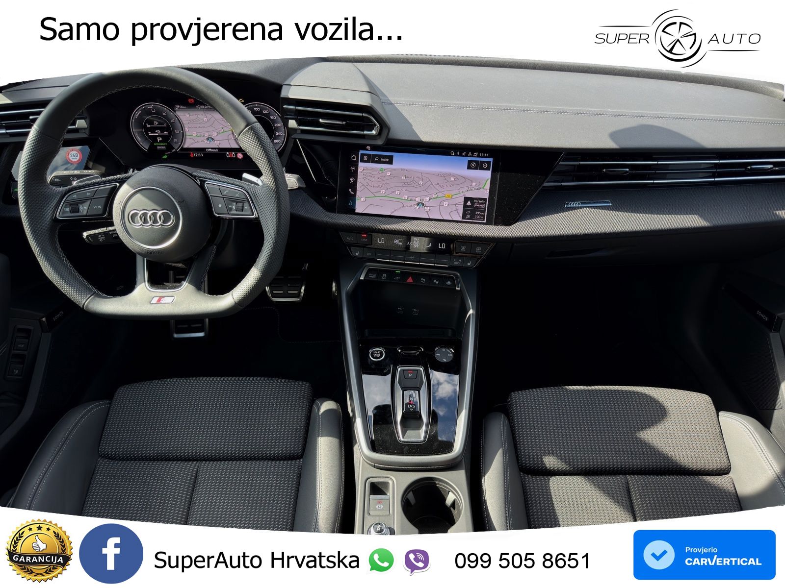 Audi A3 Sportback 40 TFSI e (204 KS) Plug-in Hybrid S tronic S line LED+GR SJED+ACC