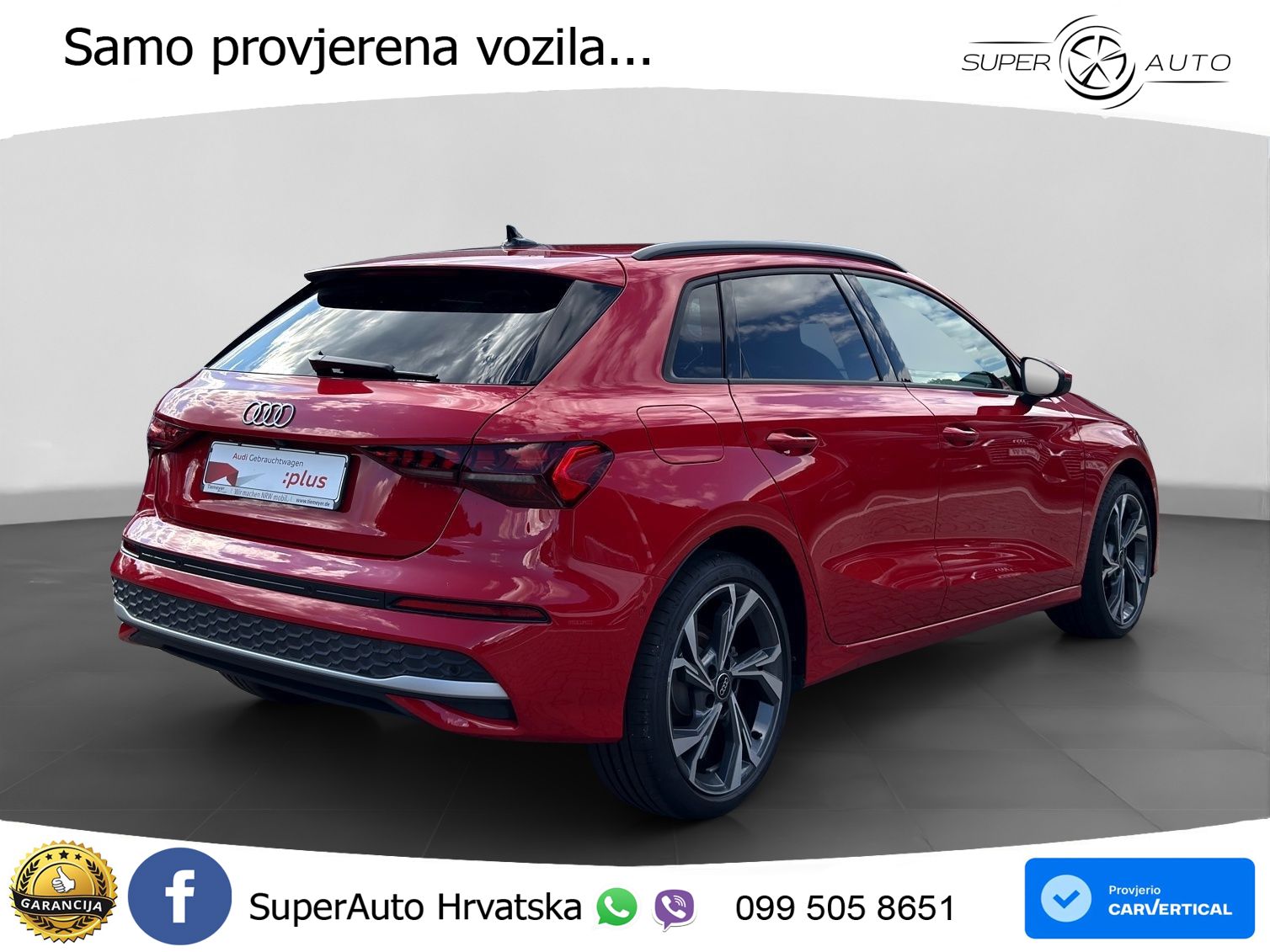 Audi A3 Sportback 40 TFSI e (204 KS) Plug-in Hybrid S tronic S line LED+GR SJED+ACC