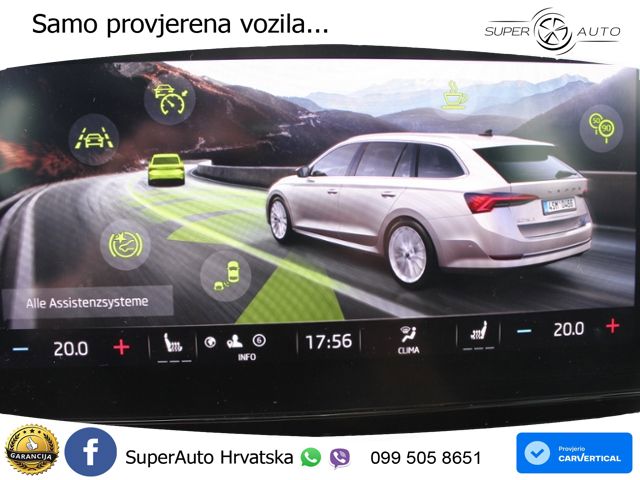 Škoda Octavia Combi 2.0 TDI (150 KS) 4x4 DSG LED+GR SJED+ACC