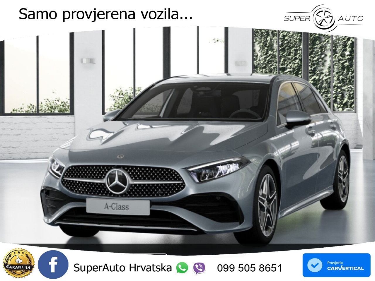 Mercedes-Benz A 180 7G-DCT AMG LED+GR SJED+ACC