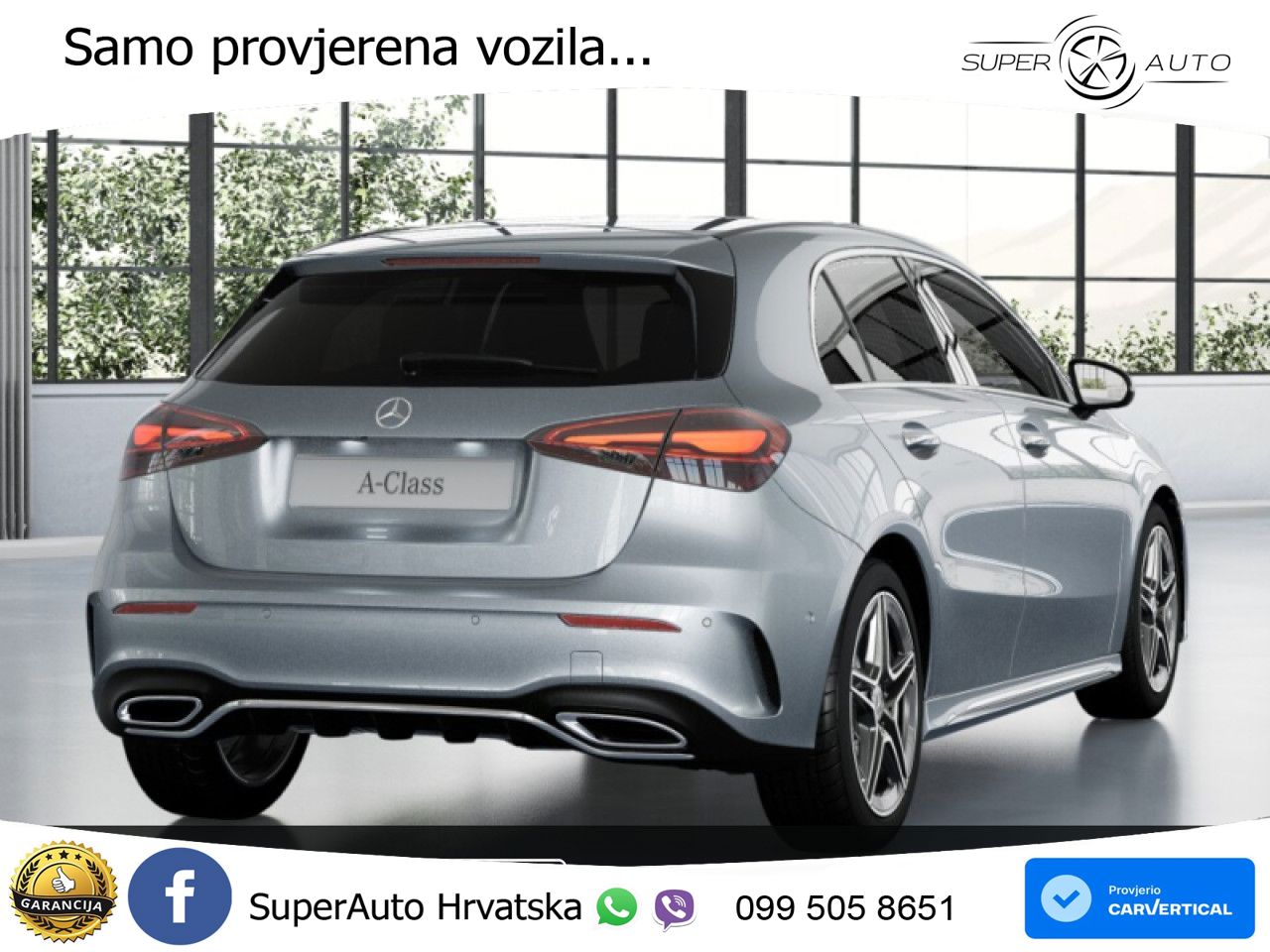 Mercedes-Benz A 180 7G-DCT AMG LED+GR SJED+ACC