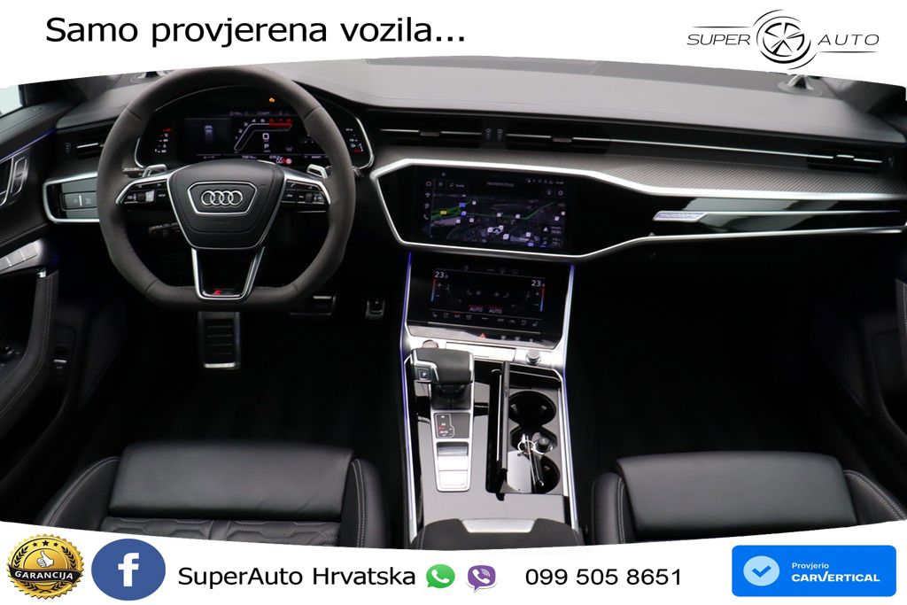 Audi RS6 Avant 4.0 TFSI V8 performance (630 KS)  quattro tiptronic MATRIX+GR SJED+KAM