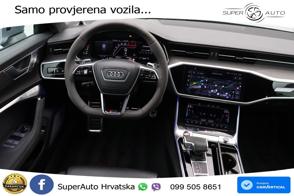 Audi RS6 Avant 4.0 TFSI V8 performance (630 KS)  quattro tiptronic MATRIX+GR SJED+KAM
