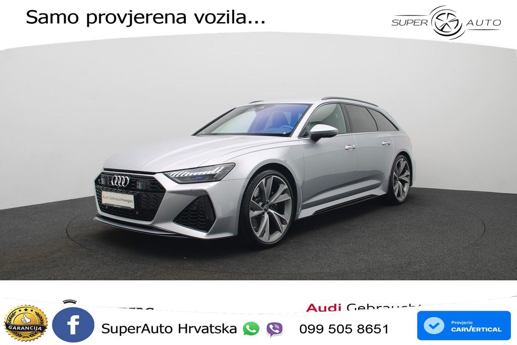 Audi RS6 Avant 4.0 TFSI V8 performance (630 KS)  quattro tiptronic MATRIX+GR SJED+KAM