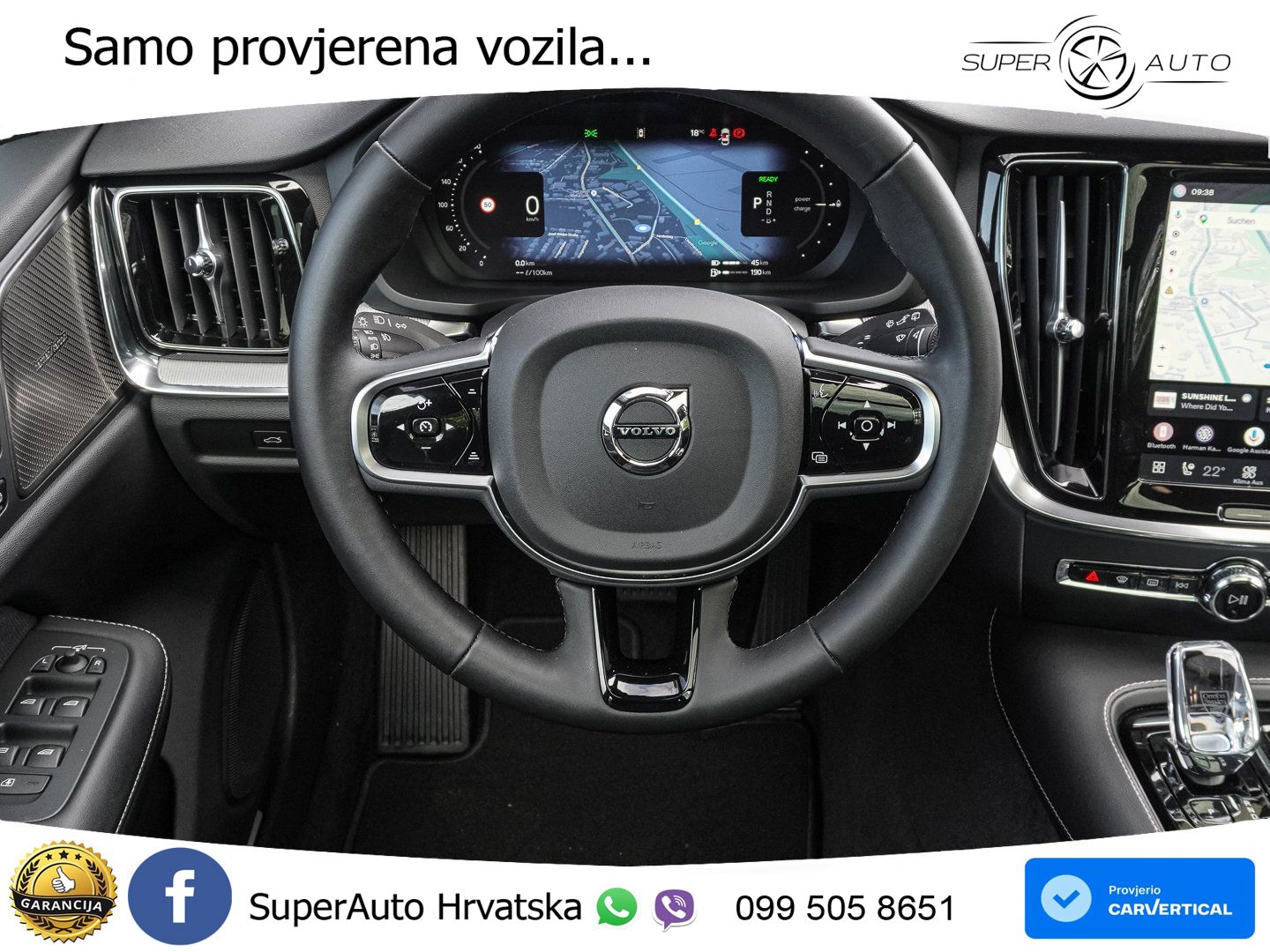 Volvo V60 2.0 T8 AWD Geartronic LED+GR SJED+ACC
